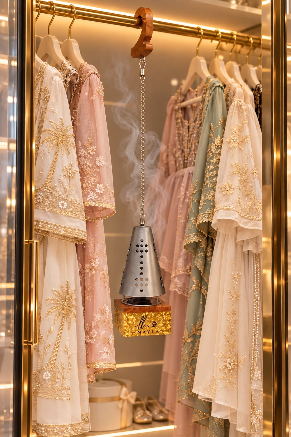 NAYLA Luxury Wardrobe Incense Burner